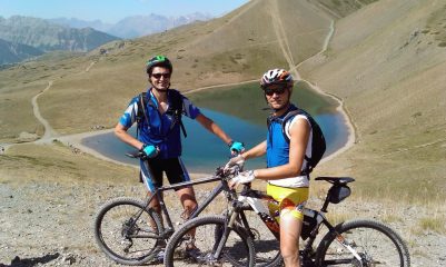 io e fabri al lago sette colori