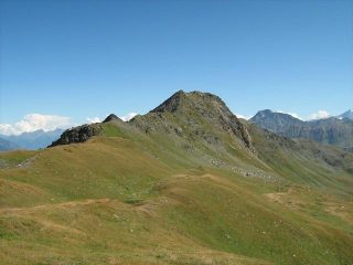 cresta dal colle alla cima...non siamo saliti a destra