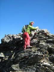 un passaggio sulla cresta...evitabile!!!