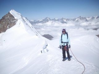 con il socio sulla Ludwigshohe