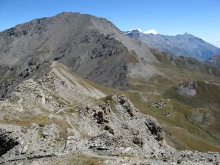 Punta Clairy vista dal Mont Froid