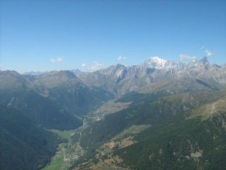 panorama dalla cima