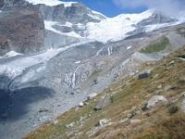 quel che resta del grande ghiacciaio di Verra
