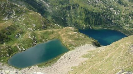  i laghi Frudiere dal col Taf