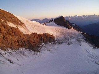 La parte bassa della normale al Nadelhorn