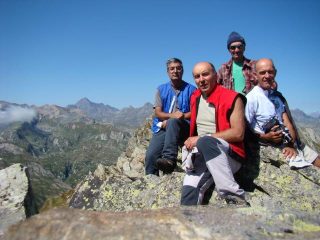 autoscatto sul monte Fricolla