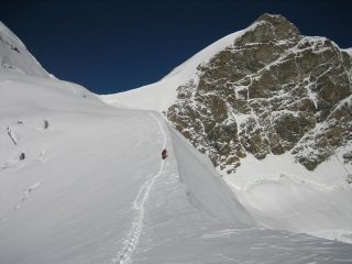 Subito dopo lo sperone roccioso