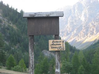 Partenza da Pian di Thuras