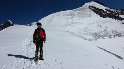 al Col de Domes, dopo la discesa dalla cima (6-9-2009)