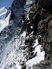 traverso delicato, rocce instabili