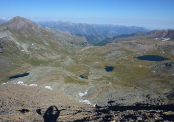 Laghi del vallone di Dondena dalla Tour de Ponton