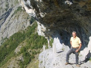 Sul sentiero degli Alpini
