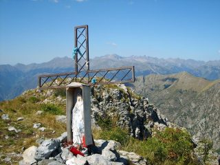 Sulla cima del Toraggio