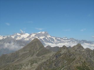 Panorama: Monterosa, Meia e Berretta del Vescovo