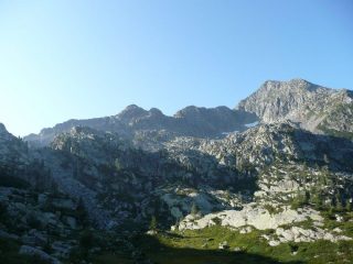 Cresta del Mars salendo al colle Chardon.