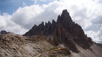 Il Paterno visto dal rif.Locatelli