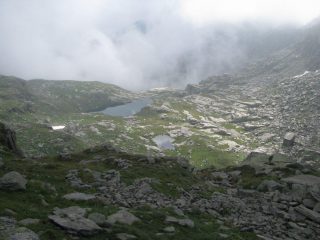 La valle dall'alto