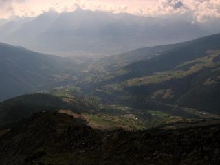 Panorama verso Aosta