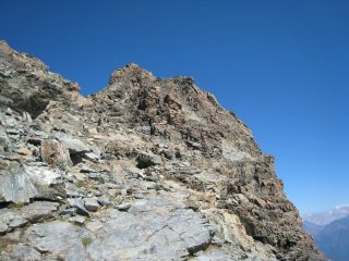 Versante di discesa