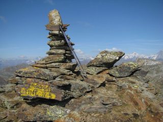 La vetta della Punta Valfredda