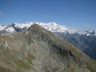 dalla vetta, Corno Vitello ed il Rosa