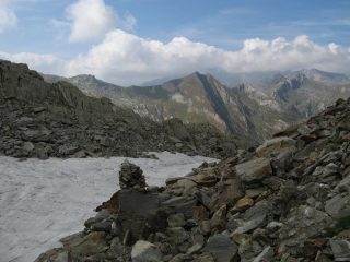 Monte Faceballa nel vallone della Legna