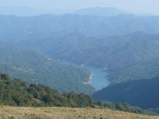 Dalla cima.