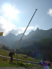 stazione del crest, cannone o telescopio?