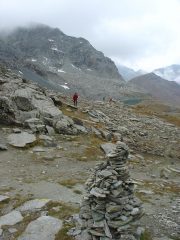 dal colle verso i laghi