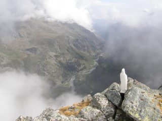 dalla punta il Pian della Mussa