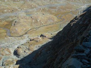 un sguardo verso il basso