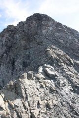 la seconda parte della cresta dal gendarme