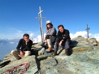 Foto ricordo in vetta