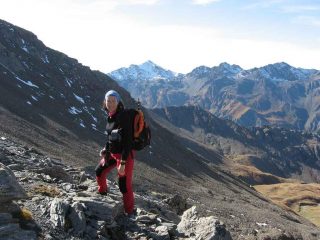 Dal colle con dietro la Ramiere