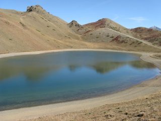 Lago 7 colori scendendo dal Gimont