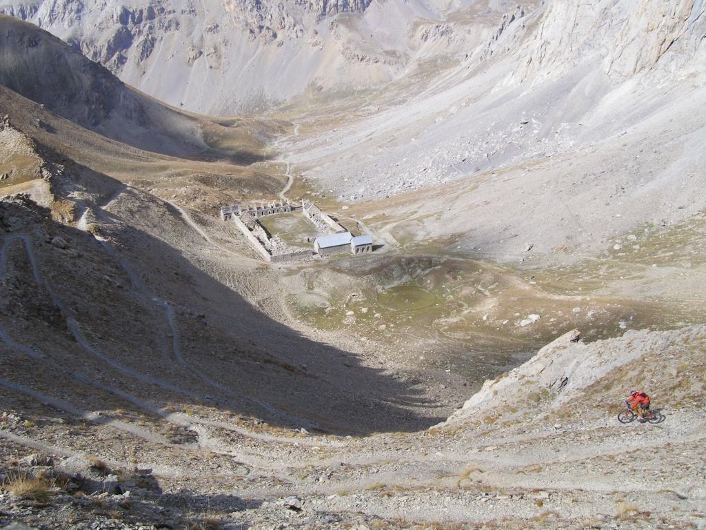 Discesa esposta e spettacolare