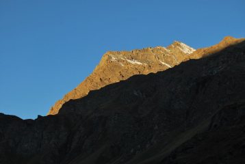 Il primo sole sulla Gd. Traversiere