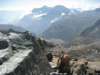 panorama sull'alpe Devero dalla vetta