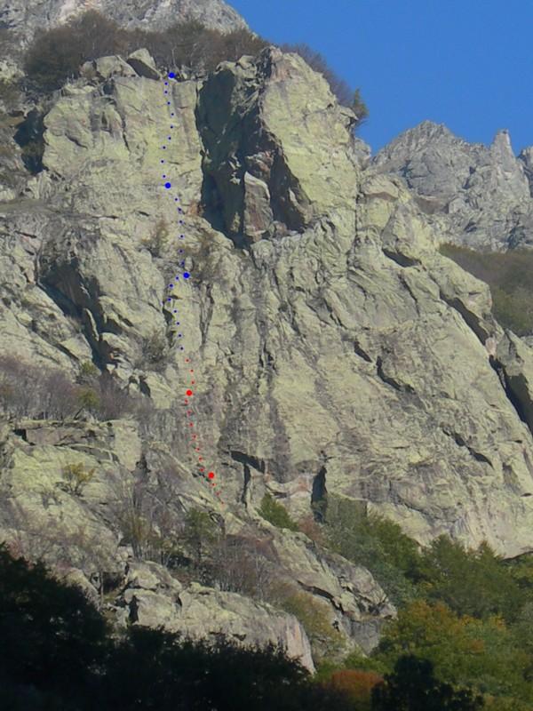 L'itinerario da noi seguito