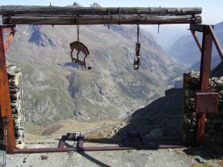 Pian della Mussa dalla stazione di arrivo della vecchia teleferica