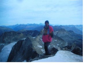 In vetta al Pizzo Rotondo con alla mia sx il Todi e a dx il Lucendro