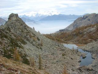 il lago a quota 2237m