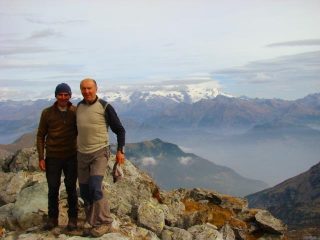 elio e franco sul Bocon Damon