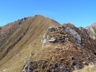 Parte finale di salita