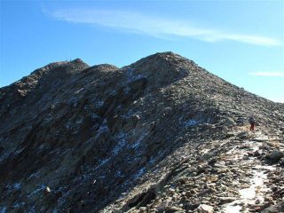 Verso la cima di Collalunga