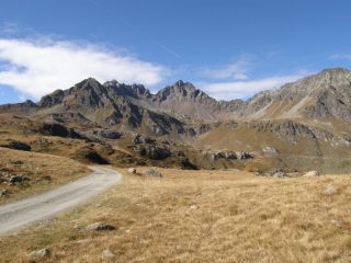 dal col Salvè - la bec Fontaney è la prima a sin.