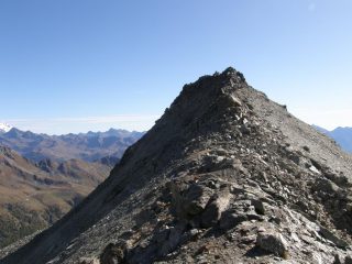 dal colletto verso la cresta finale