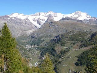 Panorama prima di alpeggio