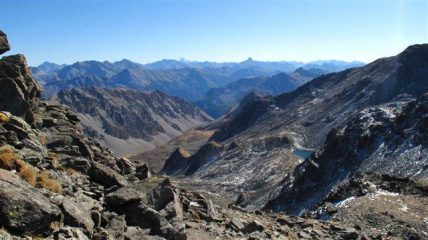 Vista verso la Vallè du Vallon