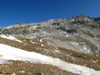 A destra la nostra cima